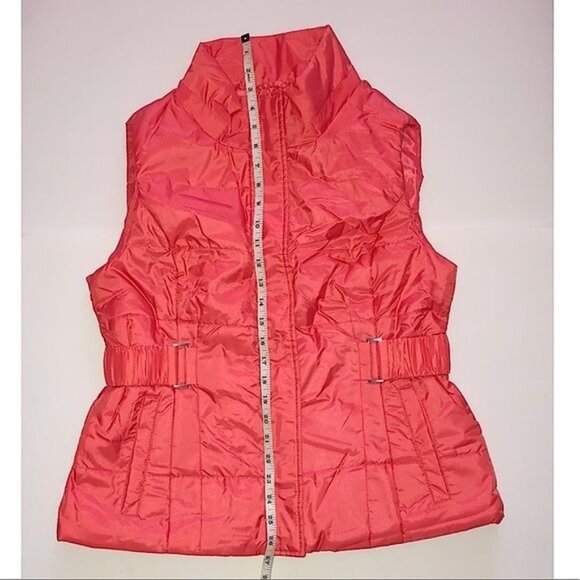 NEW YORK & COMPANY- WOMENS WARM PUFFER ZIP-UP CLOSURE PUFFER VEST SIZE MEDIUM - Picture 5 of 6